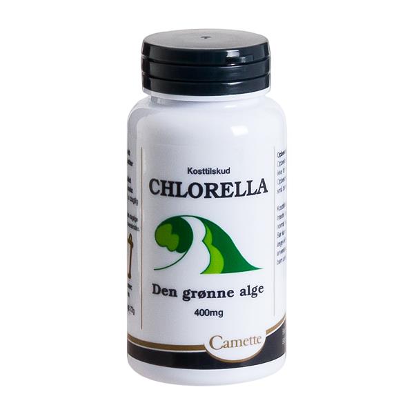 Chlorella Den Grønne Alge Camette 180 tabletter